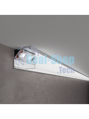 LL-2-ALP009 / Квадратный угловой алюминиевый профиль для LED ленты (под ленту до 10mm)