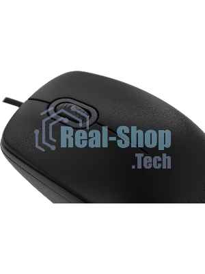 Мышь проводная Logitech M110 Silent черный, 1000 dpi, USB, кнопки - 3