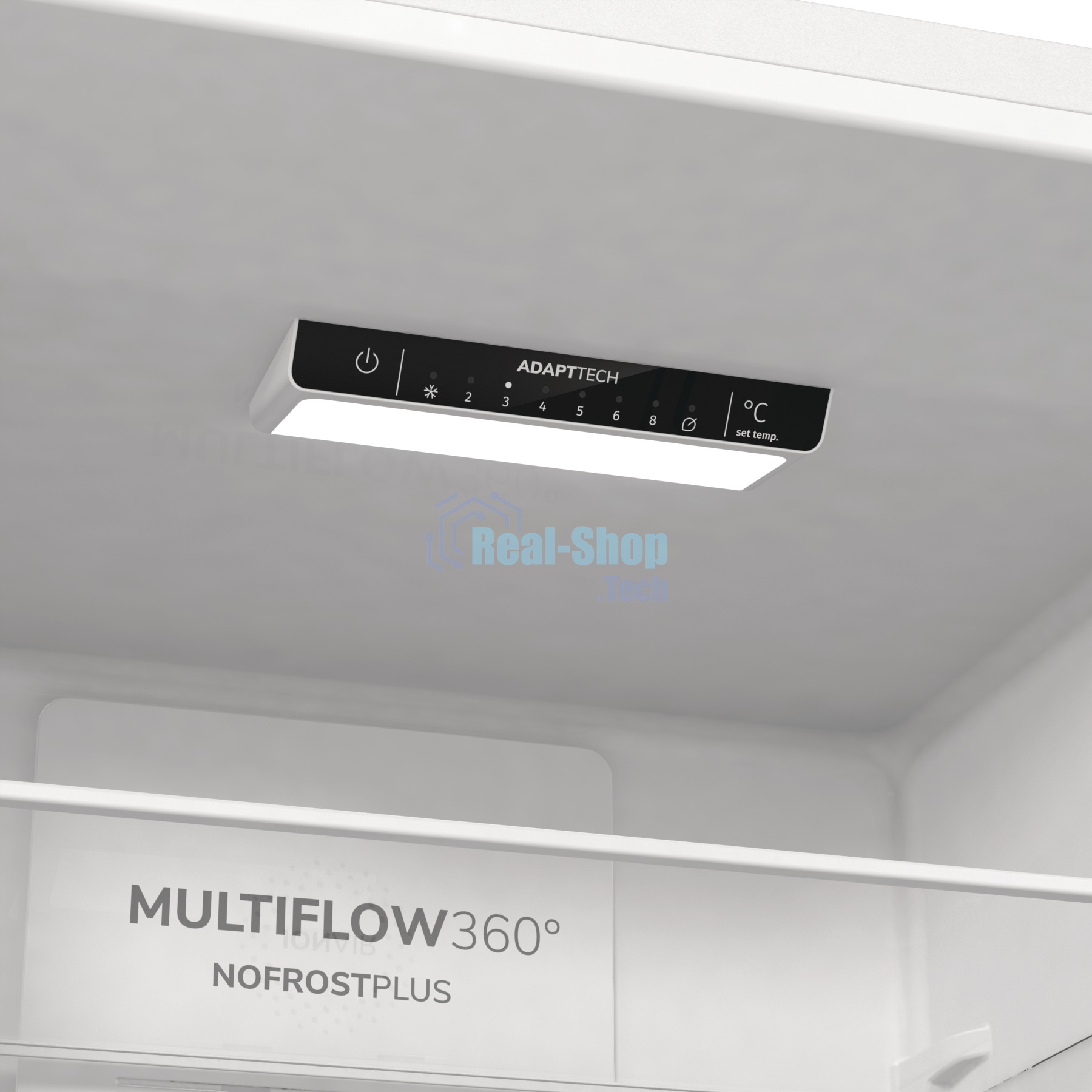 Холодильник Gorenje NRK6201EW4 белый двухкамерный 235/96 л морозилка снизу, No Frost