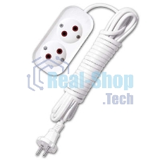 Удлинитель UNIVersal У6-011 ШВВП 2x0,75 2гн. 5 м 9631913