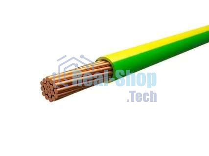 Провод ПуГВ 4 Ж/З (м) ЭлектрокабельНН M0001166