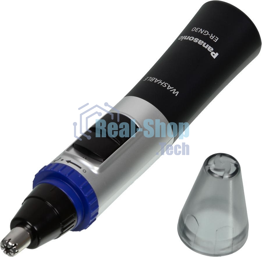 Триммер Panasonic ER-GN30-K черный/серебристый (насадок в компл:1шт)
