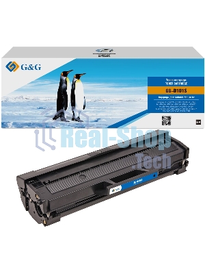Картридж лазерный G&G GG-D101S черный (1500 стр.) для Samsung ML-2160/ML-2161/ML-2165W/ML-2162/ML-2165/ML-2166/ML-2168/ML-2164/ML-2164W/ML-2167/ML-2168W;SCX-3400/SCX-3405/SCX-3405W/SCX-3405FW/SCX-3407/SCX-3400F/SCX-3405F/SCX-3405FW;SF-760P