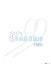 Хомут-стяжка кабельная нейлоновая Rexant 500 x 4,8 мм, белая, упаковка 100 шт.