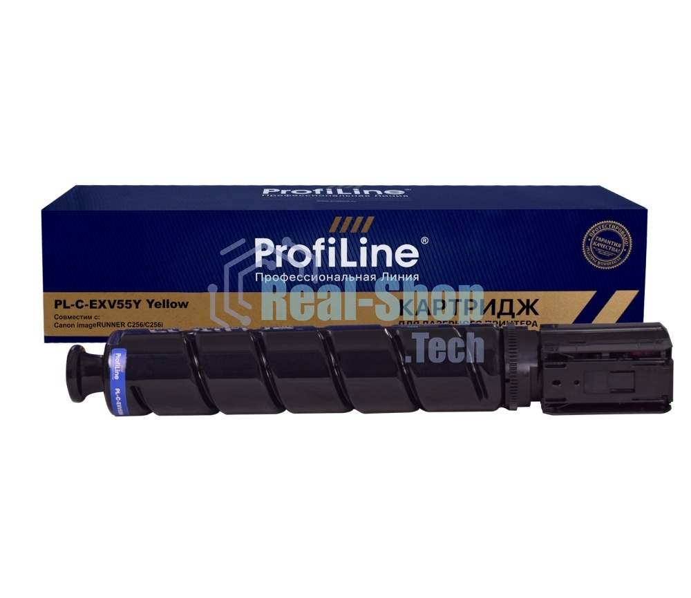 Картридж лазерный ProfiLine PL-C-EXV55Y для принтеров Canon imageRUNNER C256/C256i Yellow 18000 копий
