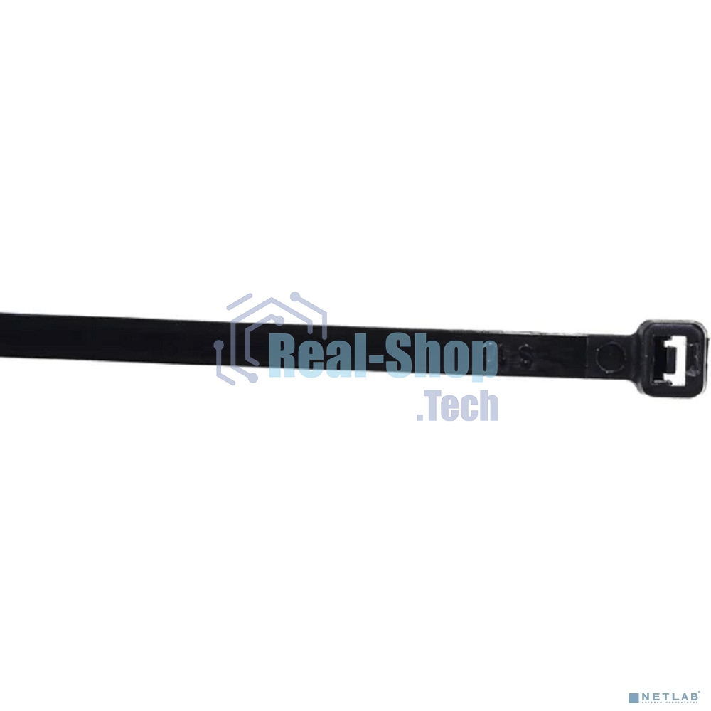 Хомут-стяжка кабельная нейлоновая Rexant 500 x 4,8 мм, черная, упаковка 100 шт.