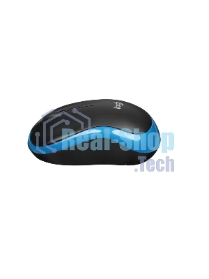 Мышь беспроводная Logitech M185 синий, 1000 dpi, радиоканал, USB, кнопки - 3