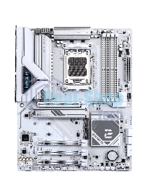 Материнская плата Gigabyte B850 EAGLE WIFI7 ICE, AM5, AMD B850, 4xDDR5, 4xSATA, 3xM.2, 1xPCIe 5.0 x16, 1xPCIe 4.0 x4, 2xPCIe 3.0 x1, 1xDP (v1.4), 1xHDMI, 1x2.5Gb LAN, Wi-Fi 7, Bluetooth 5.4, 1xUSB-C 5Gbps, 2xUSB-A 10Gbps, 2xUSB-A 5Gbps, 4xUSB-A 2.0, 3x3.5 мм, 7.1, ATX
