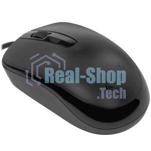 Мышь проводная Genius DX-120 черный, 1000 dpi, USB, кнопки - 3
