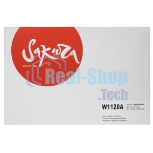 Картридж Sakura W1120A для HP, черный, 16000 к.