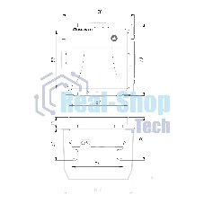 Встраиваемая LED подсветка Werkel W1154601 три режима с датчиком движения (белый)