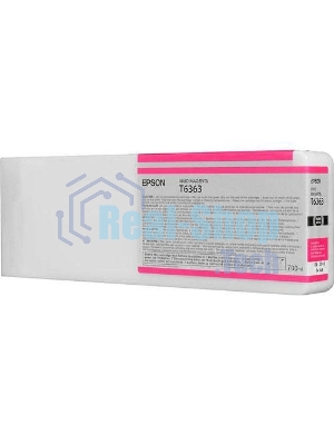 Картридж струйный Epson C13T636300 пурпурный (700 мл) для Stylus 7700, 7890, 7900, 9700, 9890, 9900, WT7900