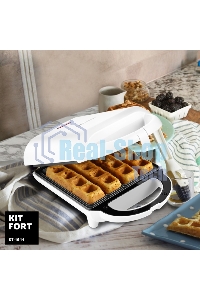 Вафельница Kitfort КТ-1641 460Вт белый