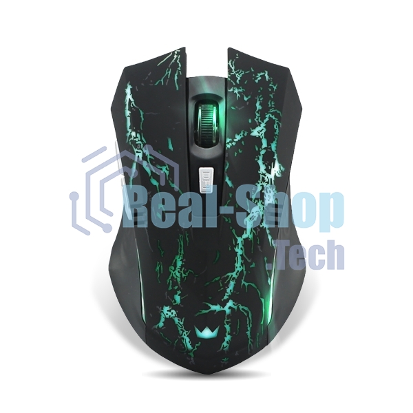 Мышь проводная Crown Gaming CMXG-600 черный, 2200 dpi, USB, кнопки - 6