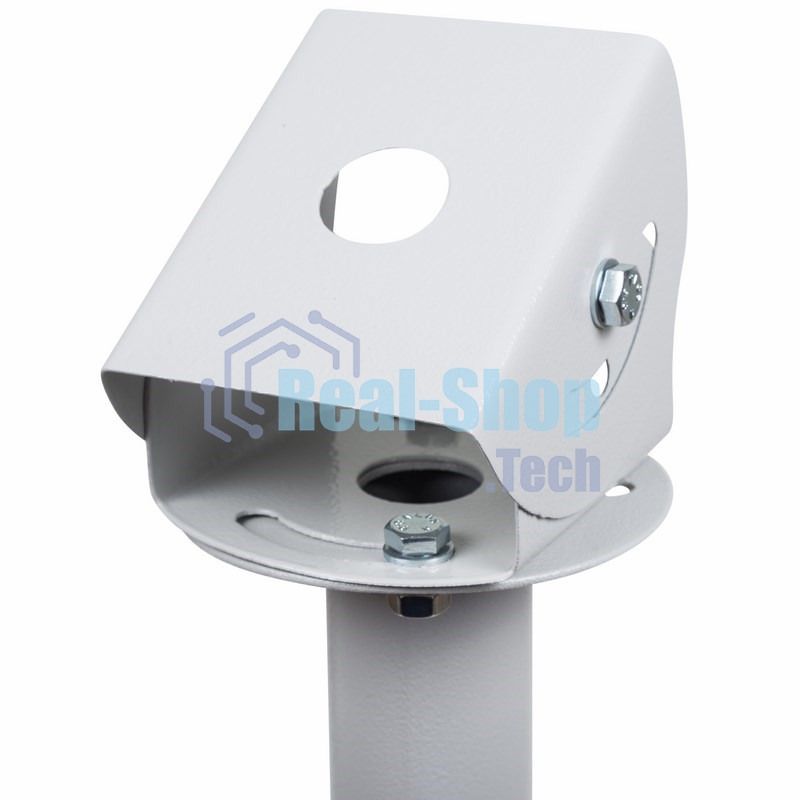 Кронштейн для камер видеонаблюдения Rexant с поворотной площадкой, труба 5,1 см, 30 см