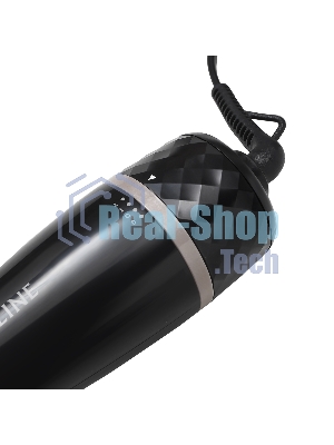 Фен-расческа Galaxy Line GL 4407, черный, 1200 Вт, расческа с керамическим покрытием рабочей поверхности и смешанным типом зубьев, функция 