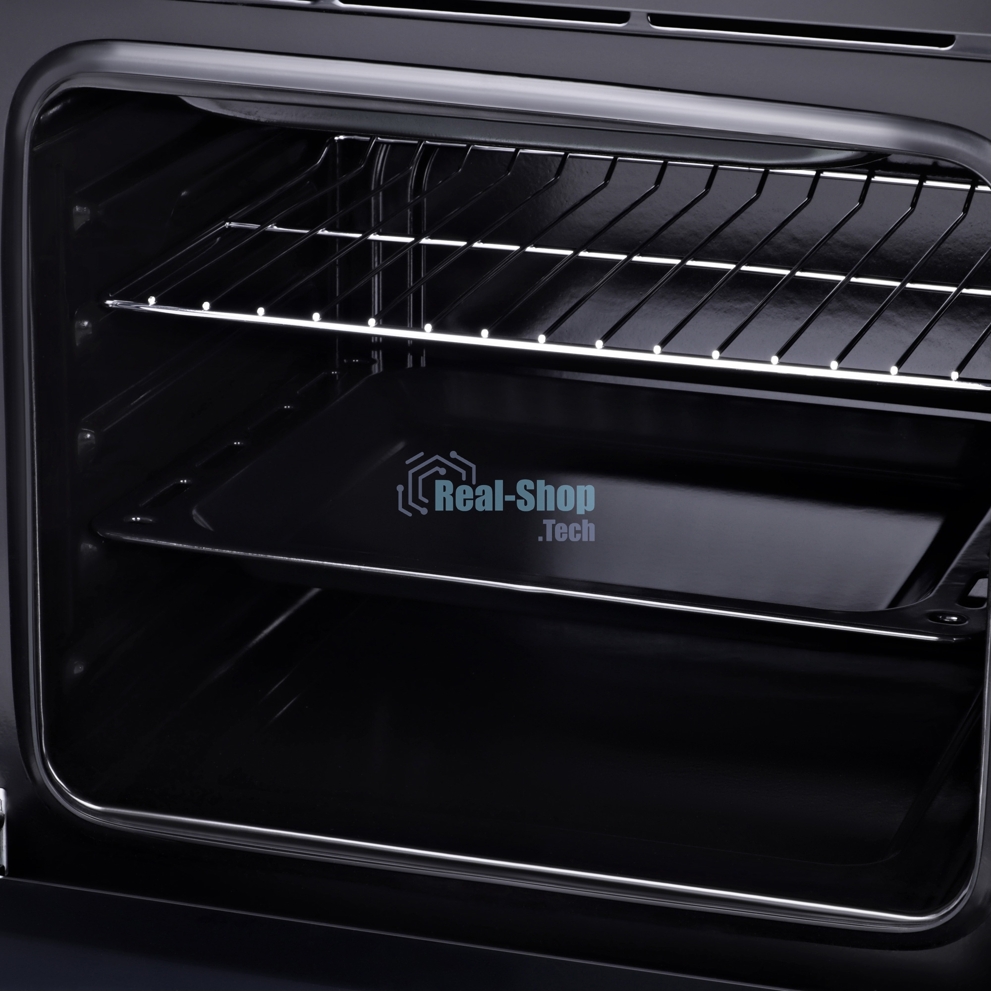 Духовой шкаф электрический Hyundai HEO 6630 BG черный, встраиваемый