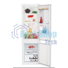 Встраиваемый холодильник Beko BCSA2750 двухкамерный белый