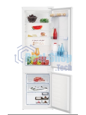 Встраиваемый холодильник Beko BCSA2750 двухкамерный белый
