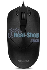 Мышь проводная SVEN RX-95 черный, 4000 dpi, USB, кнопки - 6