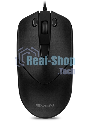 Мышь проводная SVEN RX-95 черный, 4000 dpi, USB, кнопки - 6