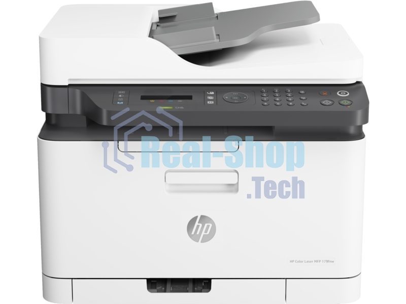 МФУ лазерное HP Color LaserJet 179fnw (4ZB97A), А4, цветной, печ. до 18 стр/мин. (ч/б) до 4 стр/мин. (цвет), скан. до 15 стр/мин. (ч/б) 6 стр/мин. (цвет), 600x600dpi, USB, RJ-45, Wi-Fi, Air Print, Mopria