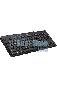 Клавиатура проводная Genius LuxeMate 110, USB, черный