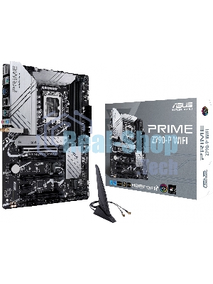 Материнская плата ASUS PRIME Z790-P WIFI, LGA 1700, Intel Z790, 4xDDR5, 4xSATA, 3xM.2 PCIe 4.0 x4, 1xPCIe 5.0 x16, 3xPCIe x4, 1xPCIe x1, 1xHDMI, 1xDP, 1xUSB-C 3.2 Gen 2, 1xUSB 3.2 Gen 2, 2xUSB 3.2 Gen 1, 4xUSB 2.0, 1x 2.5Gb LAN, 3x3.5 мм, 7.1, ATX