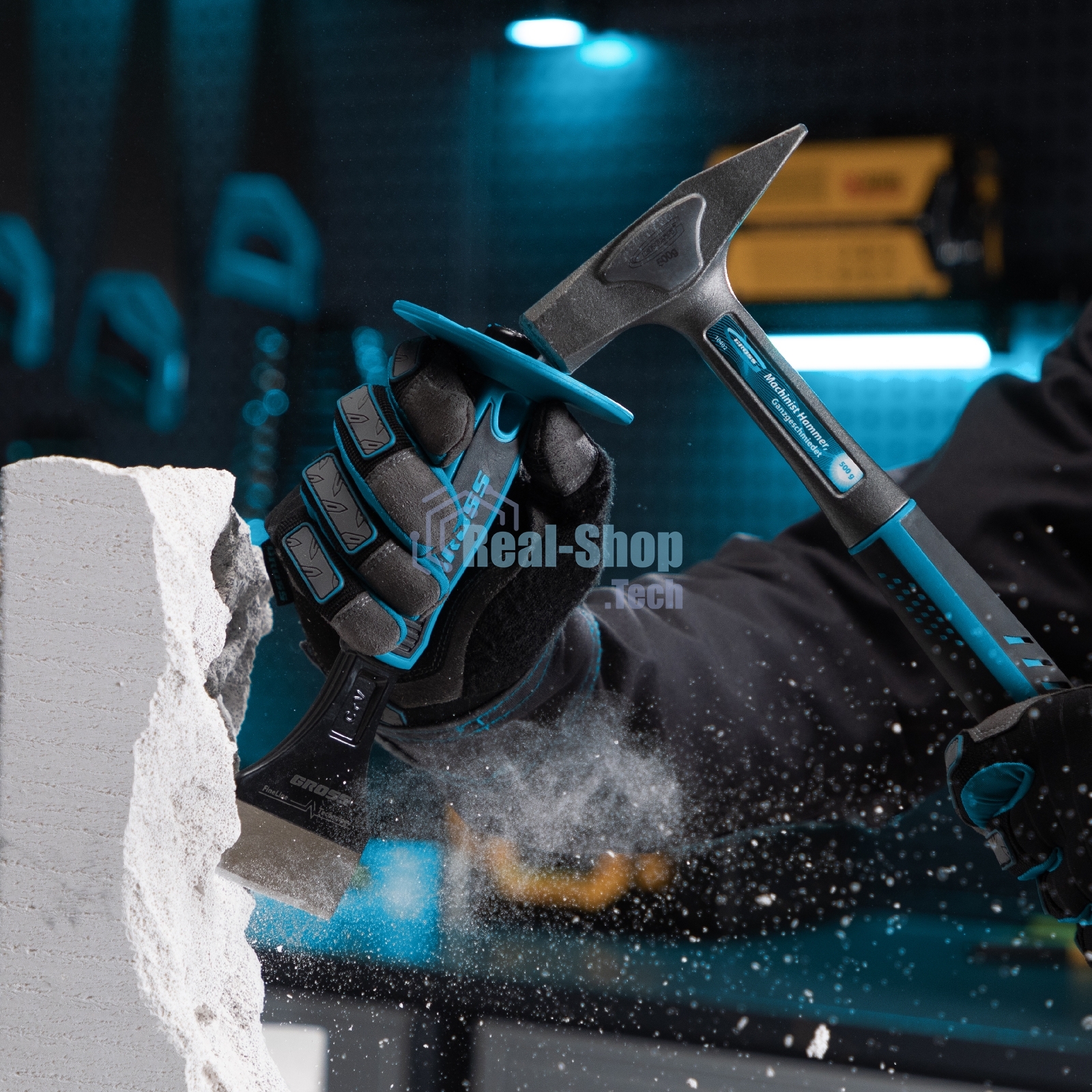 Зубило-конопатка Gross 215х60 мм-2-3/8