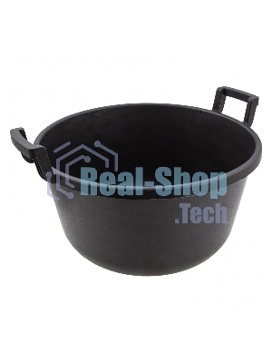 Таз круглый Matrix строительный гибкий с ручками, 50л