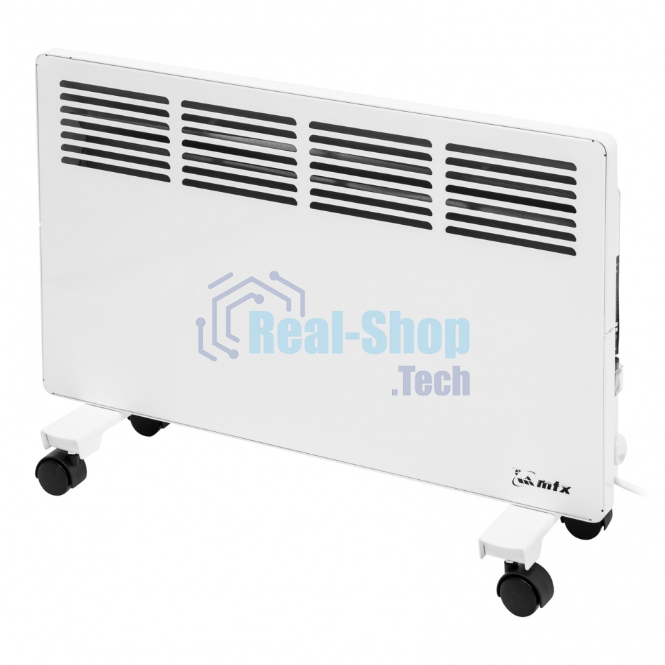 Конвектор MTX КМ-2000.2 белый, 2000 Вт, 25 м2, термостат