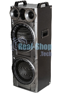 Минисистема SUPRA SMB-2150 черный 1200Вт FM USB BT SD (в комплекте: активн.+пассив.колонки)