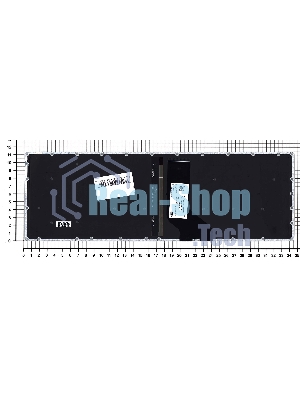 Клавиатура для ноутбука Acer Aspire R5-571T черная с подсветкой