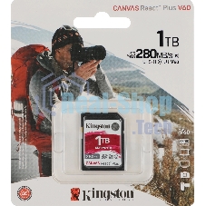Флеш карта SDXC Kingston SDR2V6/1Tb Canvas React Plus w/o adapter 1Tb