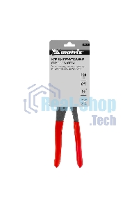 Переставные клещи Matrix 180 мм, кнопочный механизм, хром-ванадий, обливные рукоятки