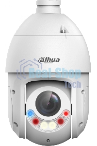 Уличная купольная PTZ IP-видеокамера Dahua DH-SD4E225Gb-HNR-A-PV1 TiOC с активным сдерживанием и ИИ 2Мп, 1/2.8” CMOS, моторизованный объектив 4.8~120мм (25x), видеоаналитика, ИК 100м, LED 50м, IP66