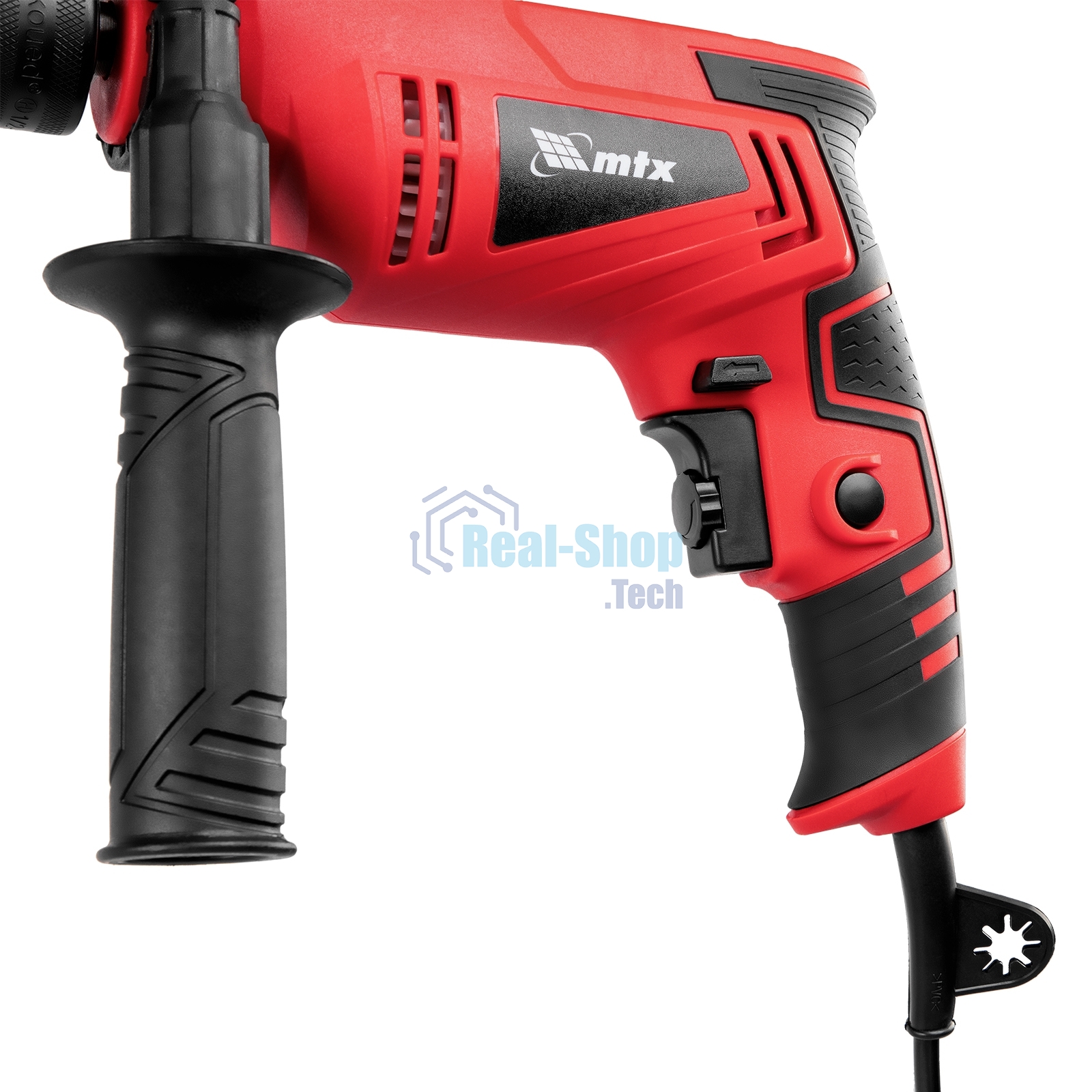 Дрель ударная MTX MID-600, 600 Вт, 0-3000 об/мин, 0-48000 уд/мин