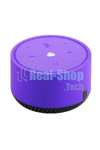 Умная колонка Яндекс Станция Лайт, 5Вт, с голосовым ассистентом Алиса, фиолетовый (YNDX-00025P)