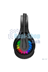 Гарнитура проводная с микрофоном A4Tech Bloody GR230 черный накладные BT оголовье (GR230)