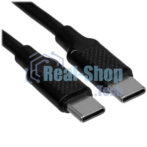 Кабель USB2.0 Cablexpert ССP-USB2.0-240W-2M Type-C/Type-C, 5А, 240Вт, PD3.1/QC4.0, медь, алюминиевые коннекторы, оплетка, 2м, черный, пакет