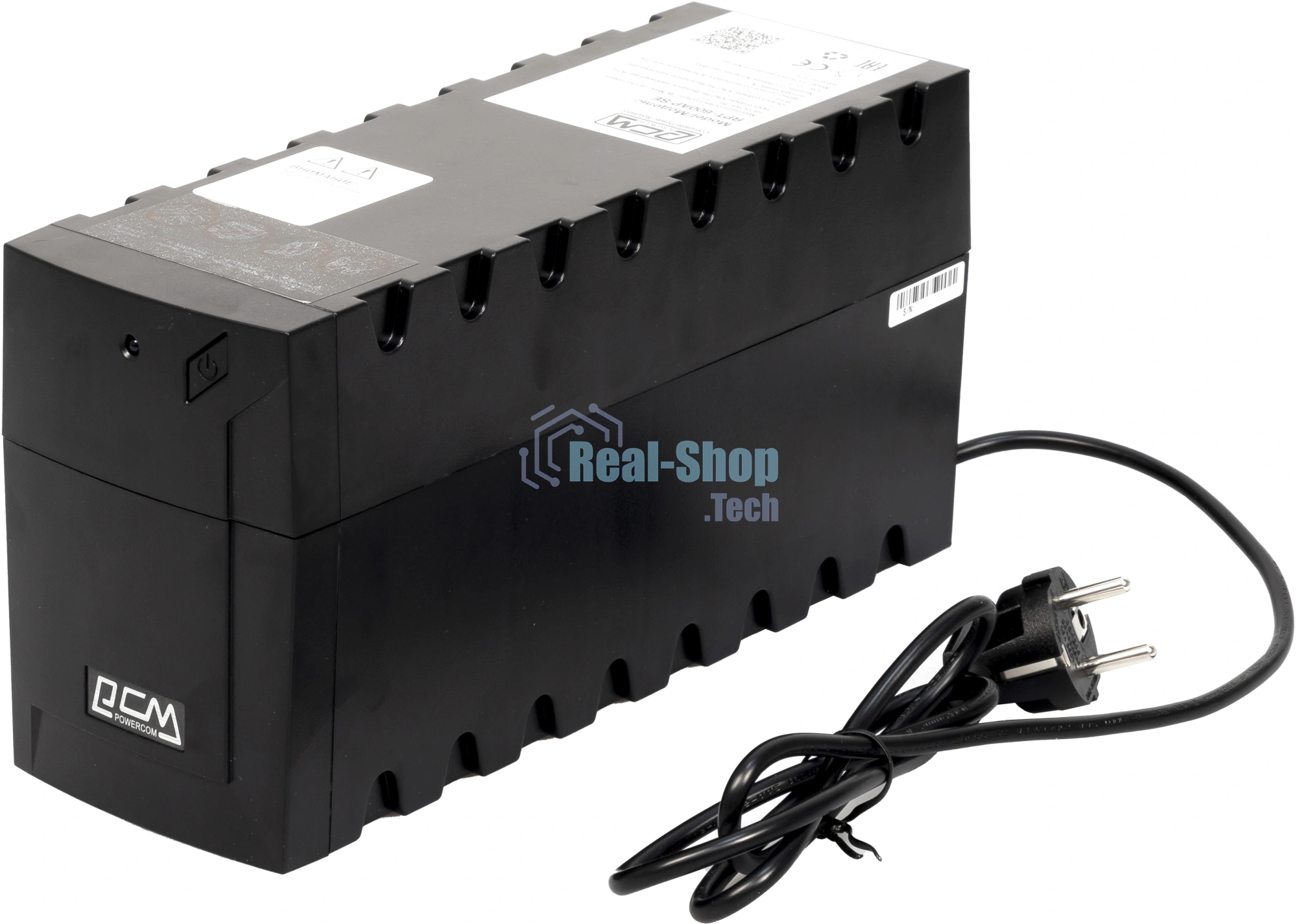 Источник бесперебойного питания Powercom Raptor RPT-600AP SE 360Вт 600ВА черный