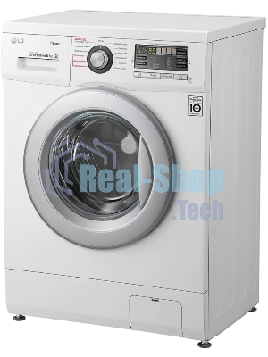 Стиральная машина LG F12M7NDS1 белый, загрузка фронтальная 6 кг, 1200 об/мин, класс A