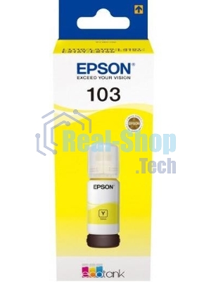 Чернила Epson 103Y C13T00S44A желтый (65 мл) для Epson L3100/3110/3150