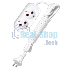 Удлинитель UNIVersal У6-011 ШВВП 2x0,75 2гн. 3 м 9631912