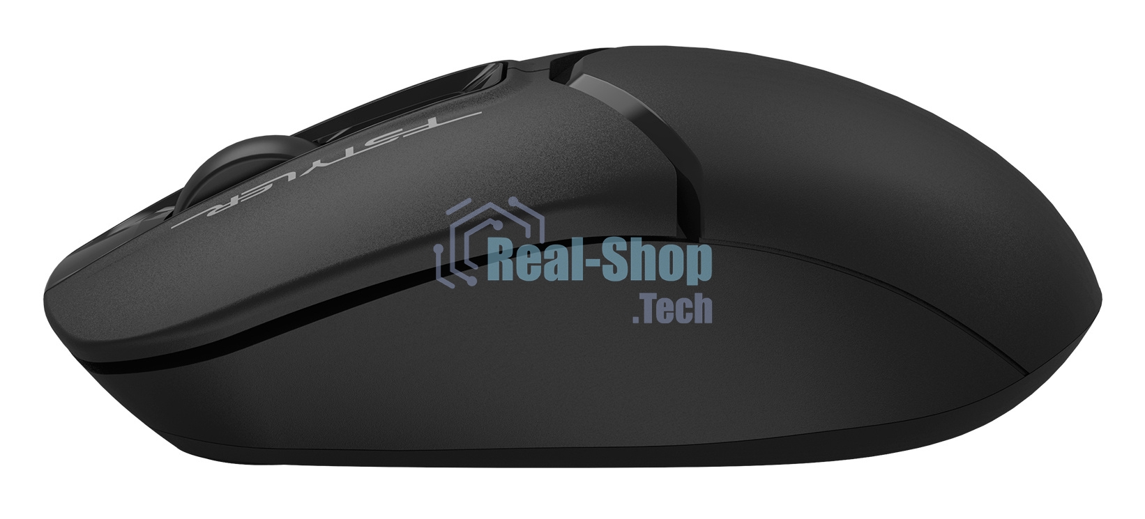 Мышь беспроводная A4Tech Fstyler FG12 черный, 1200 dpi, радиоканал, USB, кнопки - 3