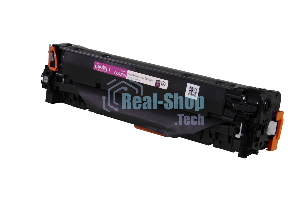 Картридж лазерный Sakura CC533A для HPColor LaserJet CM2320fxiMFP/CM2320nMFP/CM2320nfMFP/CP2025/CP2025n/CP2025dn/CP2025x, пурпурный, 2800 к.