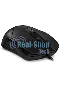 Мышь проводная SVEN RX-95 черный, 4000 dpi, USB, кнопки - 6