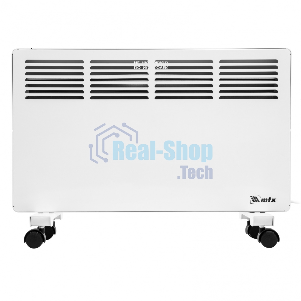 Конвектор MTX КМ-2000.2 белый, 2000 Вт, 25 м2, термостат