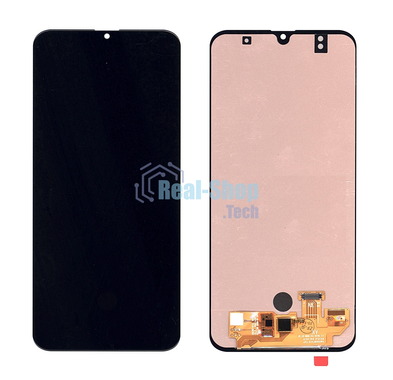 Дисплей для Samsung Galaxy A30S SM-A307F в сборе с тачскрином (OLED) черный