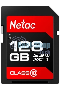 Флеш карта Netac P600 SDHC 128Gb U1/C10 up to 80Mb/s, retail pack